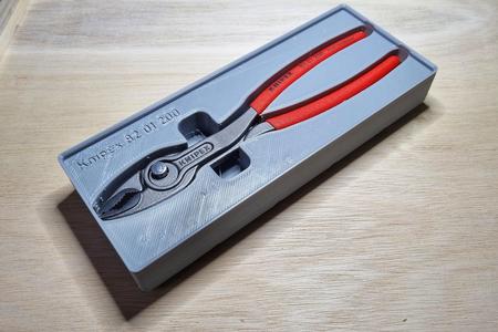 Gridfinity Knipex Twin Grip holder