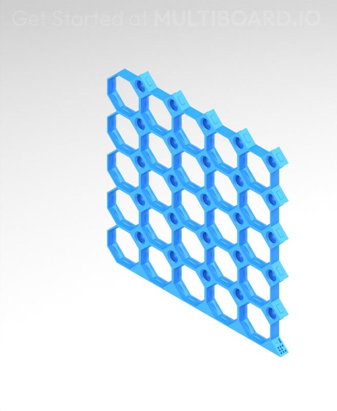 5x5 Bottom Edge - Multiboard Border Tile