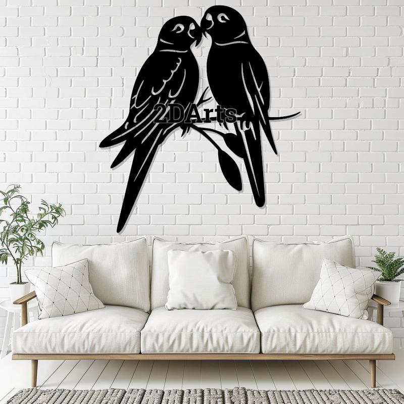 Parrots 2D Wall Art/Window Art