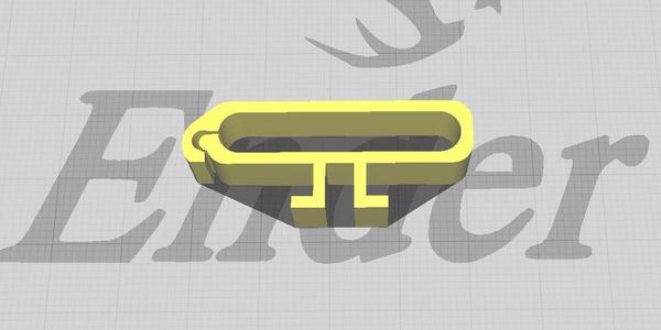 Wire Management Cable Clip - 8020 Extruded Aluminum Sim Rig Parts
