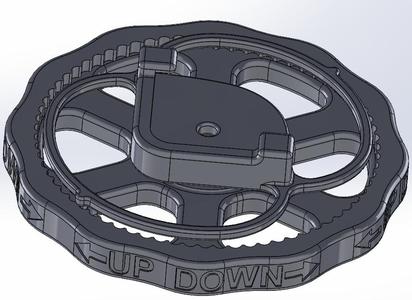 Anycubic i3 Mega X - Locking Bed Level Knob (M3)