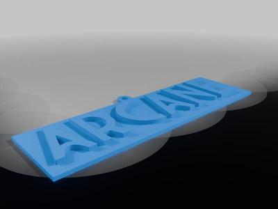 Arcane keychain