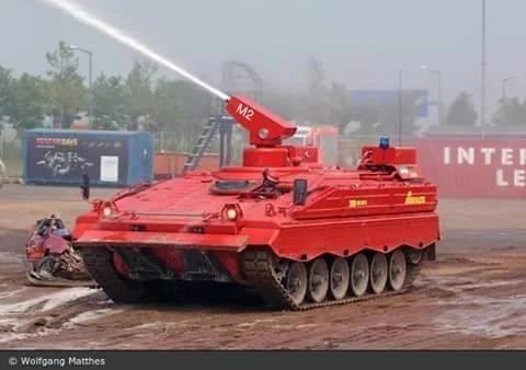 Losch panzer marder (firefighter tank)