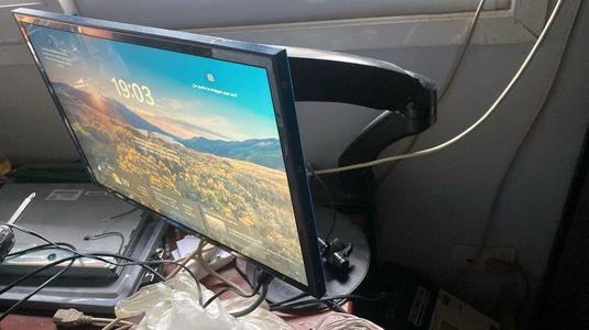 14 inch LCD with CCFL Monitor case enclosure with DS D3663 board