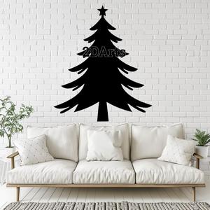 Christmas Tree 2D Wall Art/Window Art - Digital STL & SVG File
