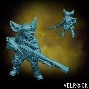 Male Catling Sniper 4 (PRESUPPORTED)