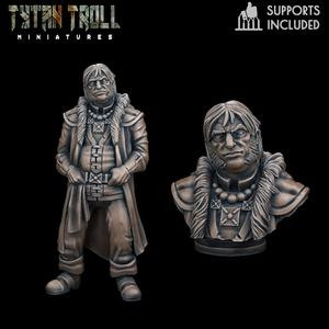 Curse of Strahd - Kolyan Mini Bust Combo [Pre-Supported]