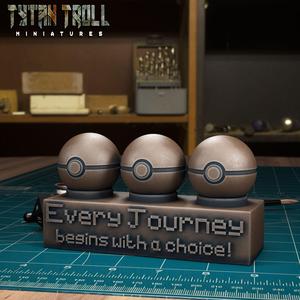 Ball Stand - Every Journey begins with a choice