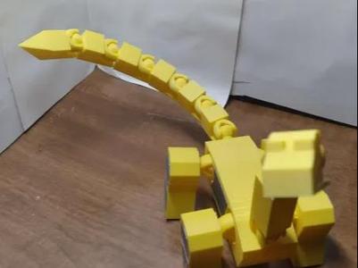 A Brachiosaurus mecha