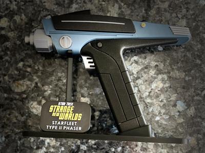 Star Trek Strange New Worlds Phaser and Stand