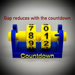 Event Countdown with Hexagon Wheels   