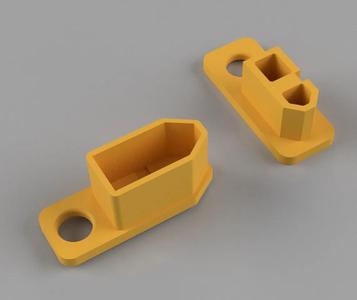 XT60 caps (male/female) with antilost ring   