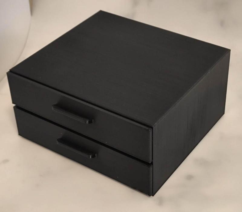 Drawer with switchable separators