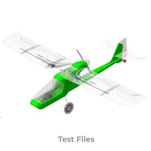 Craycle Ranger V3 RC FPV Trainer Plane - Test Files   