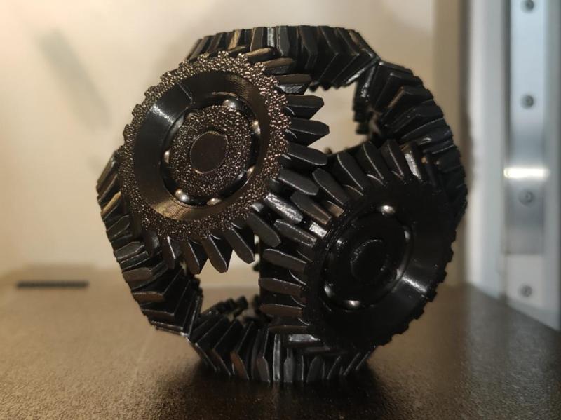 Ball of Gears Fidget with real ball bearings