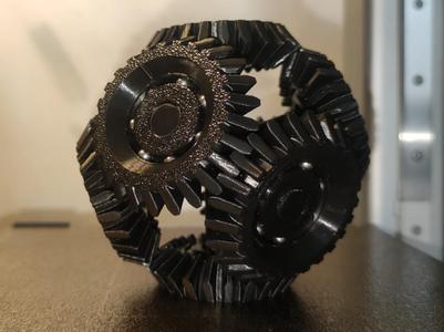 Ball of Gears Fidget with real ball bearings
