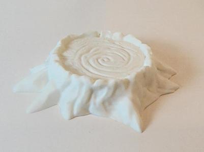 Tree Stump Base for Mini or Collectible
