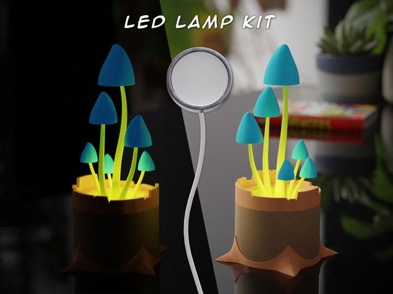 Cardboard Tree Trunk Light
