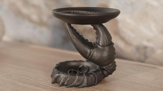 Crab Claw Jewelry & Trinket Tray - Modern Decor