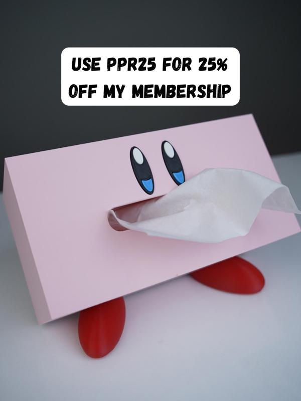 kirby napkin cover
