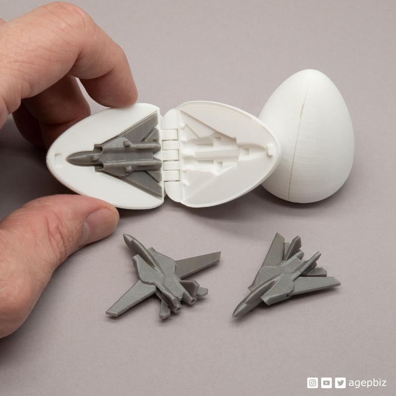 Surprise Egg #6 - Tiny F14 Jet Fighter