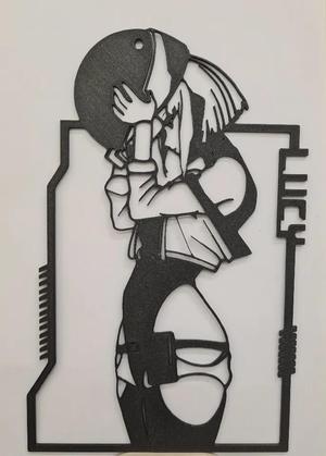 Wall Decor LUCY Cyberpunk Edgerunners   