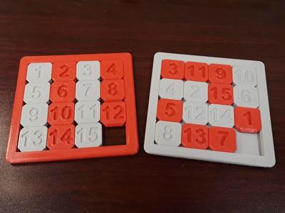 15 Puzzle - Sliding Number Puzzle