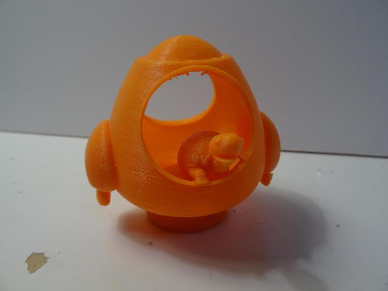 Desk Display Turtle in a Rocket Ship