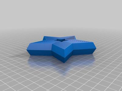 5-pointed Star Fractal Fidget