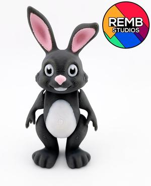 Flexi Easter Bunny – Articulated Print-in-Place Model