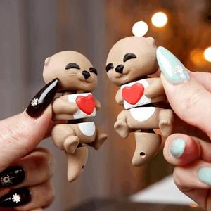 Valentine's Day Flexi Baby Otters