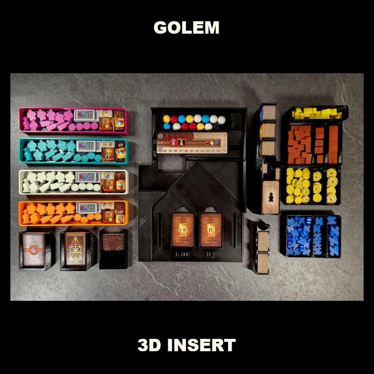 GOLEM - INSERT, EINSATZ, INLAY, ORGANIZER (fits deluxe resources and promos)