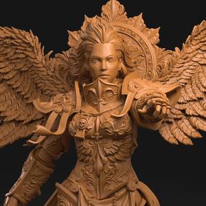 Archangel With Diorama