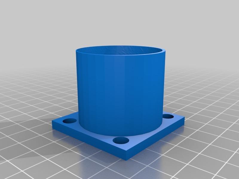 disk shooter base without bumps