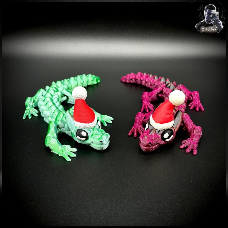 Baby Bull Dragon Christmas Edition