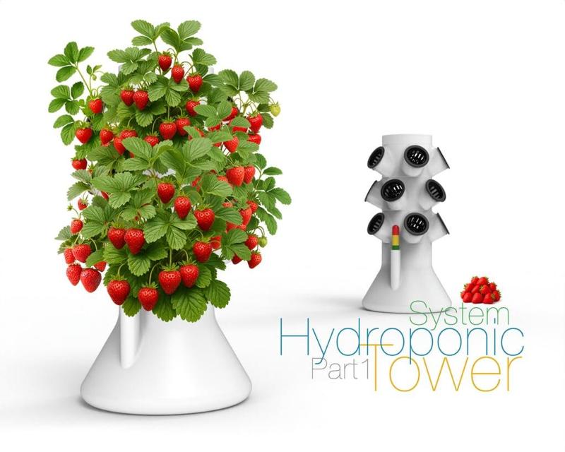 Tower Hydroponic System Part 1 Assembly