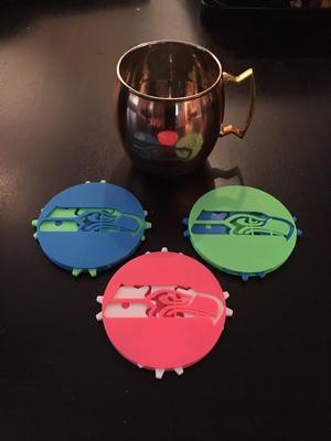 Seahawks Gear Coaster