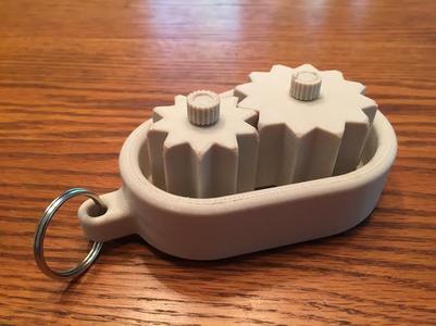 Gear Keychain/Pendant