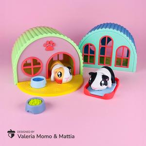 Diorama for Cute Flexi Animals, Cute Guinea Pig Edition