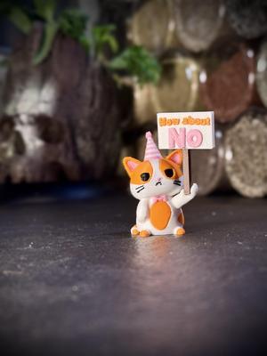 Fed-up Feline