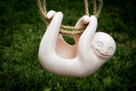 Hanging Sloth Planter!