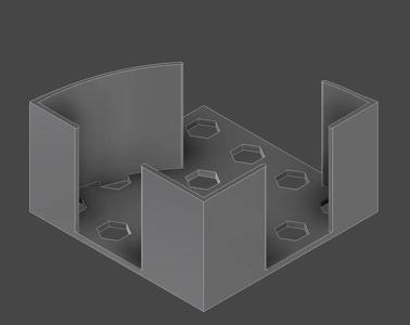 V60 - 02 flat filter holder   
