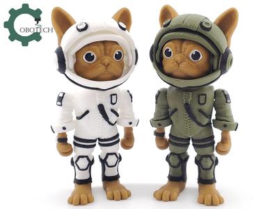 Cobotech Articulated Dog Astronaut by Cobotech
