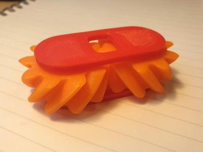 Helical Gear Fidget Toy
