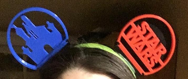 Interchangeable Mickey ears