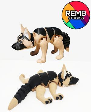 Articulated German Shepherd | Flexi German Shepherd