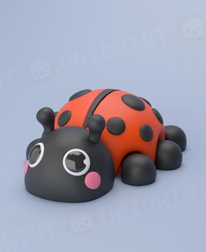 Flexi Ladybug Keychain Type A