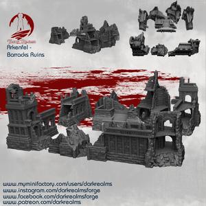 Dark Realm Arkenfel Barracks Ruins