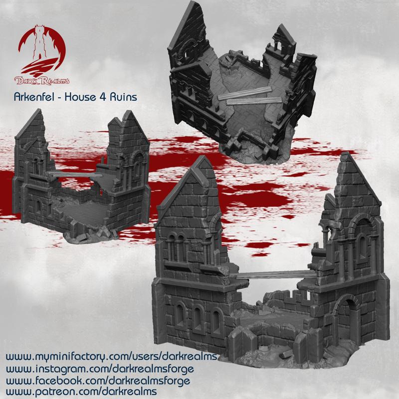Dark Realms Arkenfel House 4 Ruins