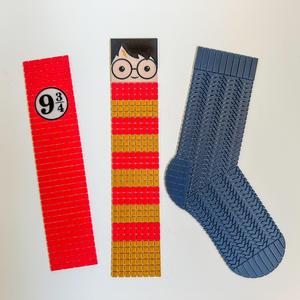 Harry Potter Themed Bookmark Set (requires mesh fabric)